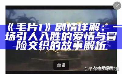 《毛片1》剧情详解：一场引人入胜的爱情与冒险交织的故事解析